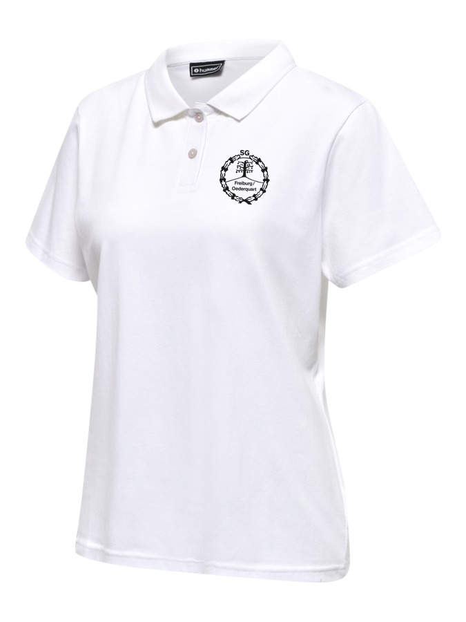 Hummel Red Classic Polo Damen