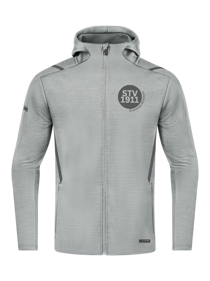 Jako Freizeitjacke Challenge mit Kapuze