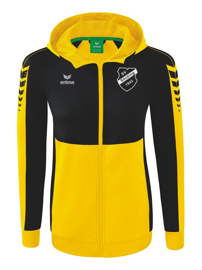 Erima Six Wings Trainingsjacke mit Kapuze Damen