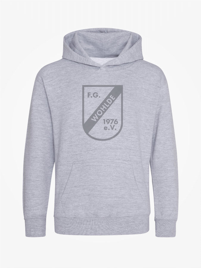 Hoodie All Grey Kids Unisex