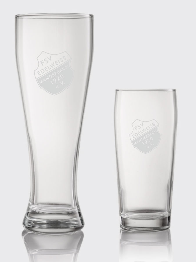 Biergläser Gravur