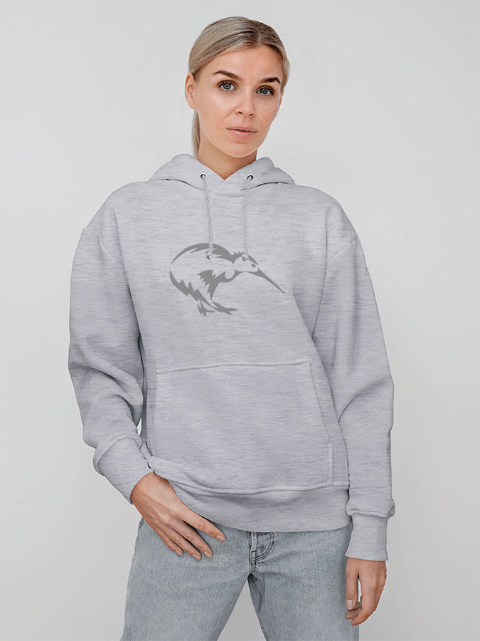 Hoodie All Grey Damen