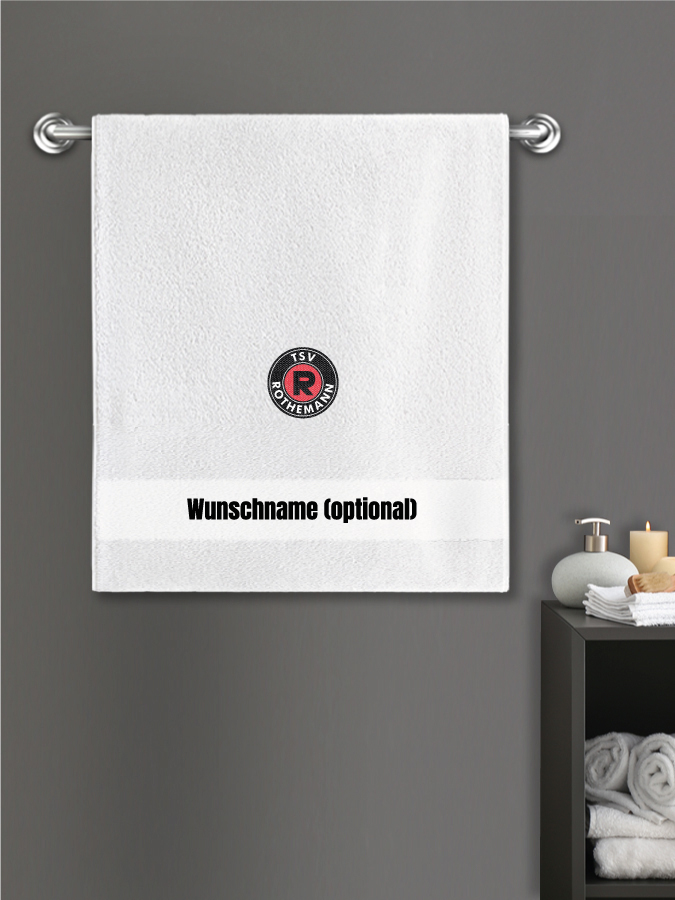 Badehandtuch Team Sticklogo