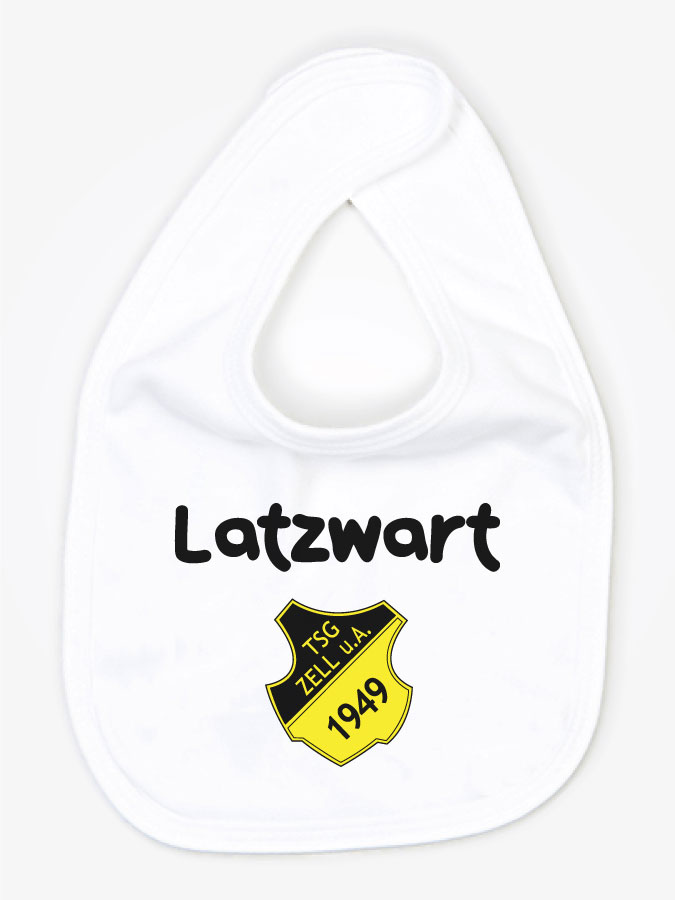 Babylätzchen Latzwart