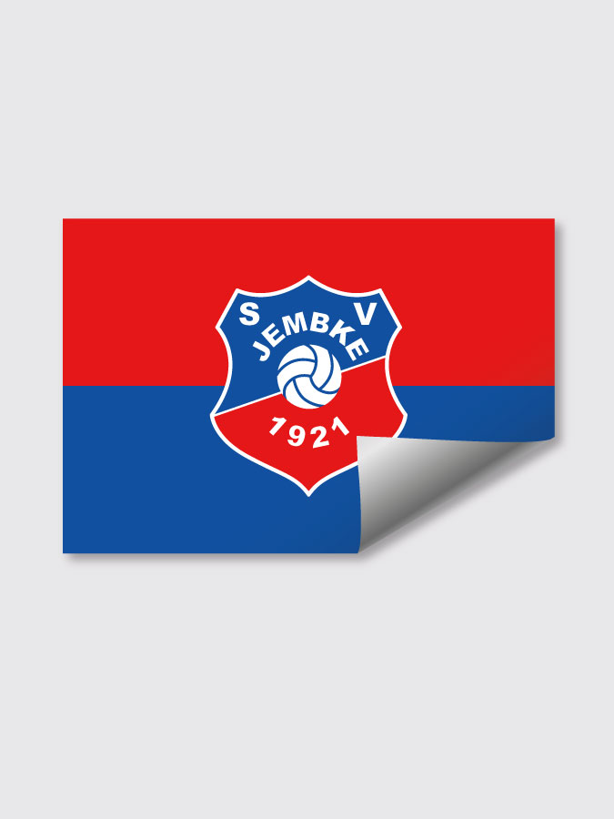 Aufkleber DIN A7 Logo