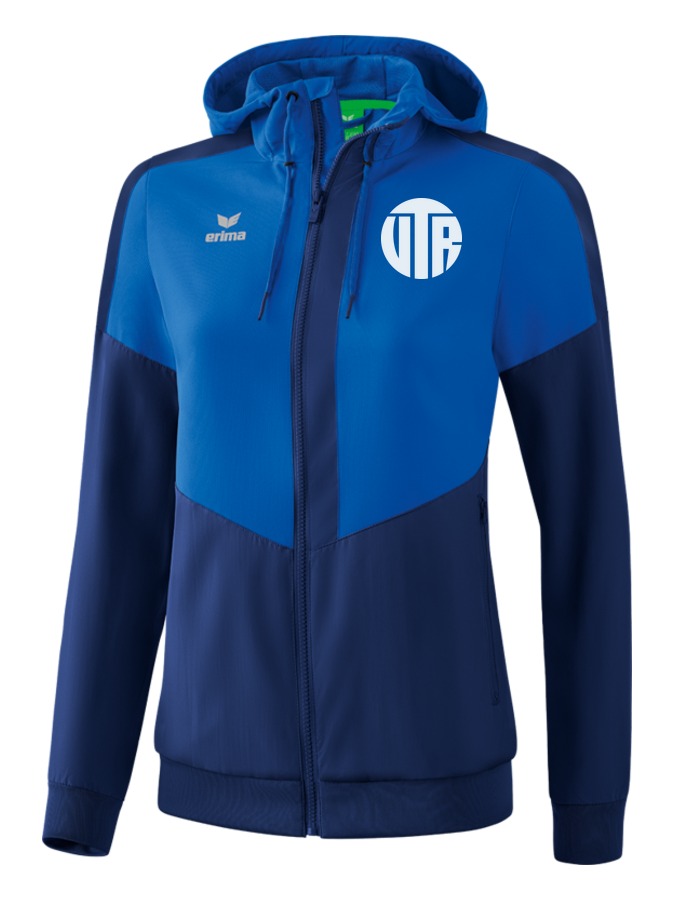 Erima Squad Tracktop Jacke mit Kapuze Damen