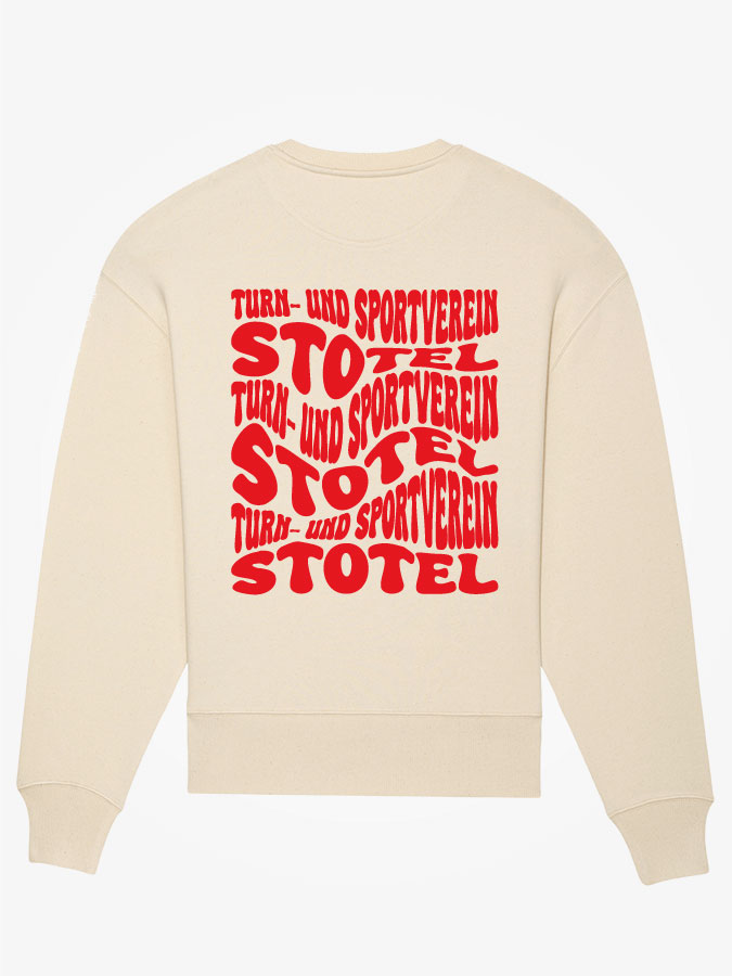 Oversized Sweater Wavy Herren