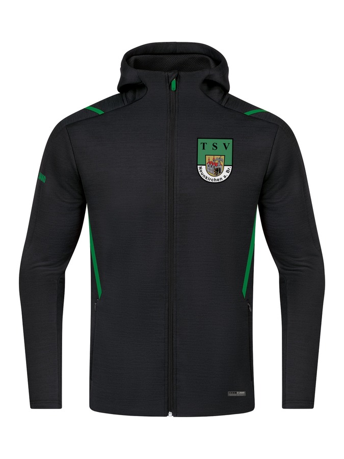 Jako Freizeitjacke Challenge mit Kapuze