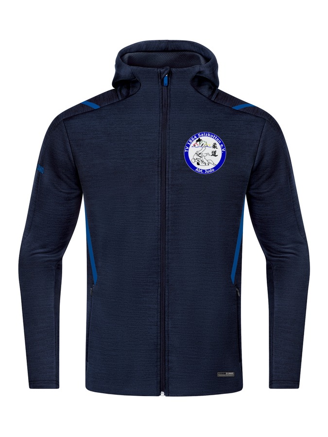 Jako Freizeitjacke Challenge mit Kapuze