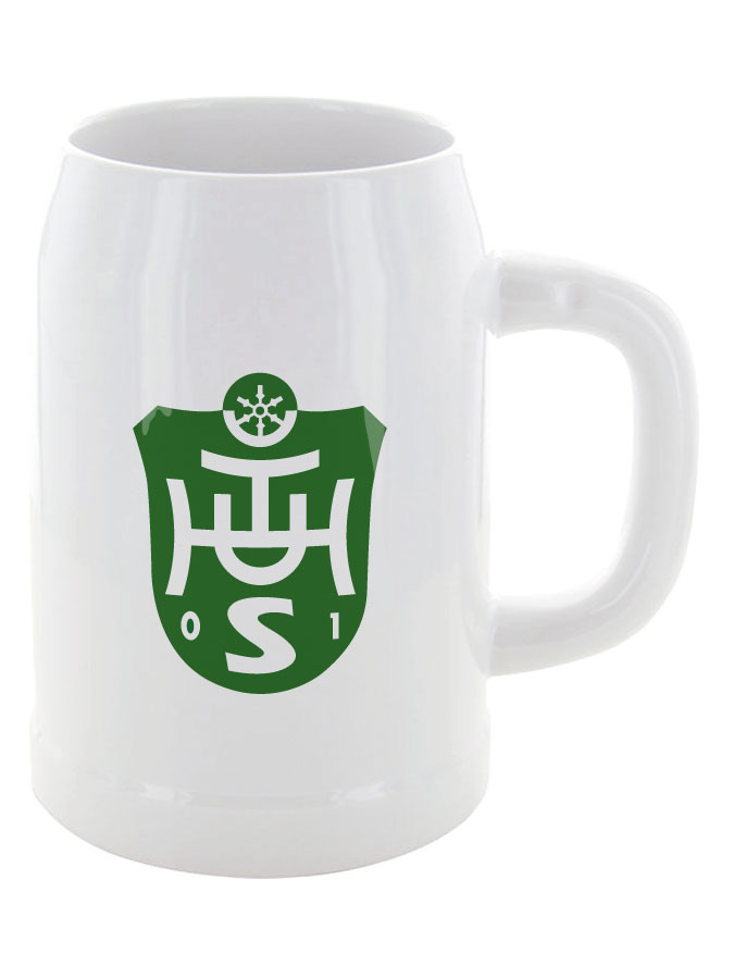 Bierkrug 0,5l Logo