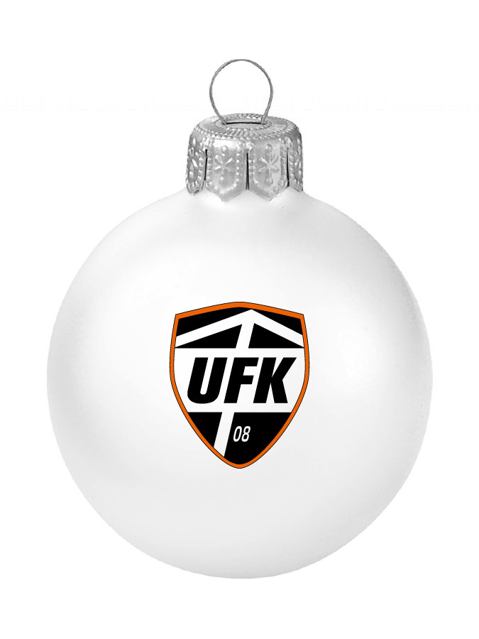 Weihnachtskugel Logo 8cm
