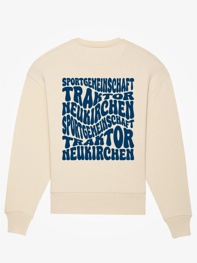Sweatshirt Oversized Wavy Herren