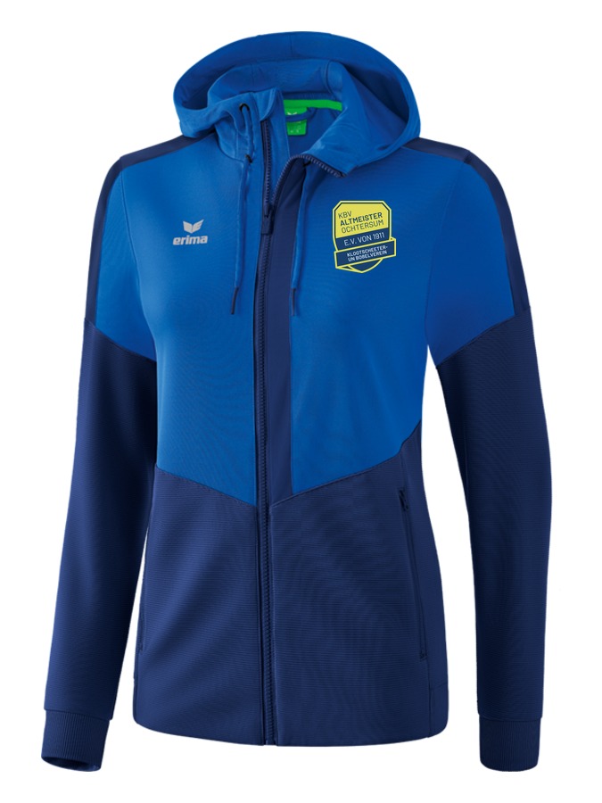 Erima Squad Trainingsjacke mit Kapuze Damen