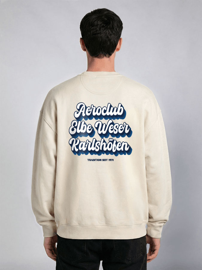 Oversized Sweater Vintage Herren