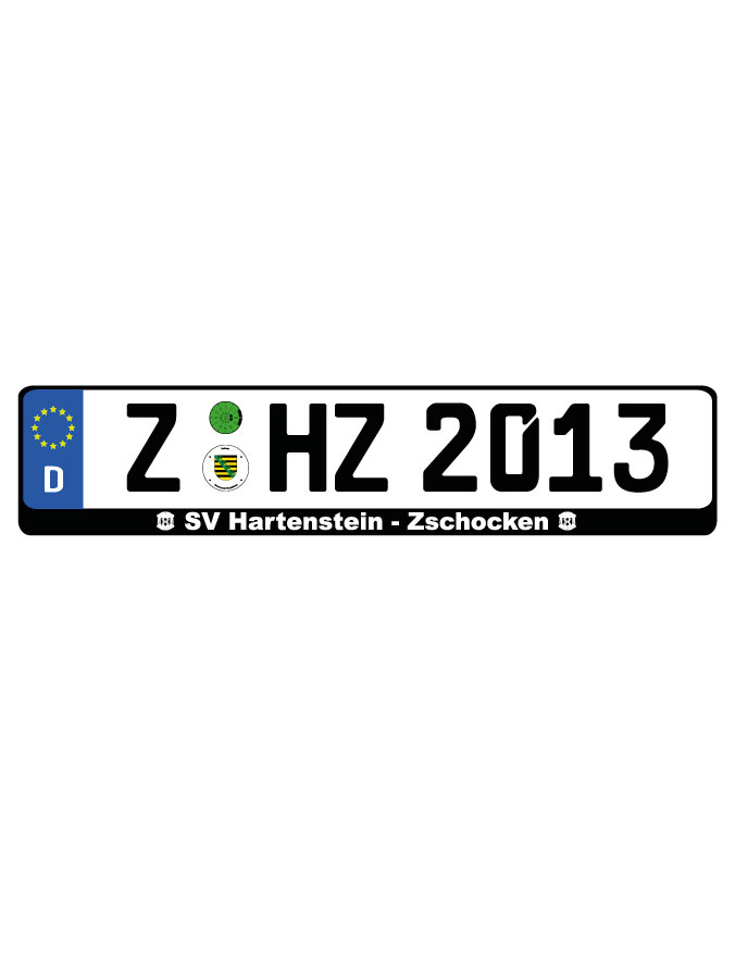 Kennzeichenhalter Kalden (2er Set)