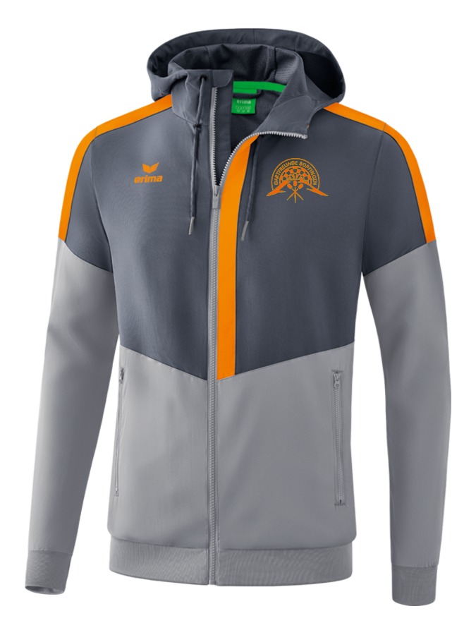 Erima Squad Tracktop Jacke mit Kapuze