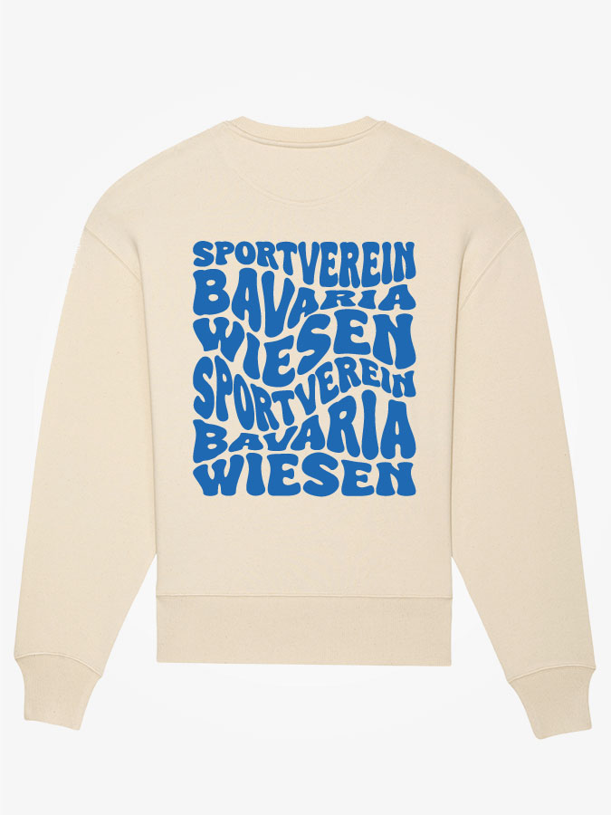 Sweatshirt Oversized Wavy Herren