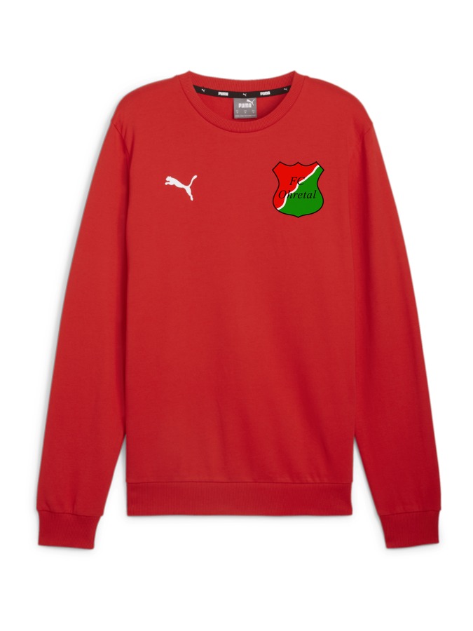PUMA teamGOAL Casuals Crew Neck Sweatshirt