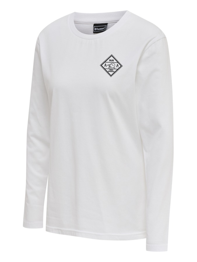 Hummel Red Basic T-Shirt Langarmshirt Damen