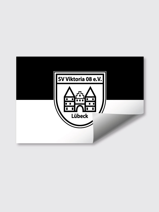 Aufkleber DIN A7 Logo