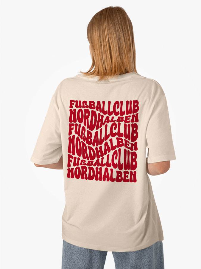 T-Shirt Oversized Wavy Unisex