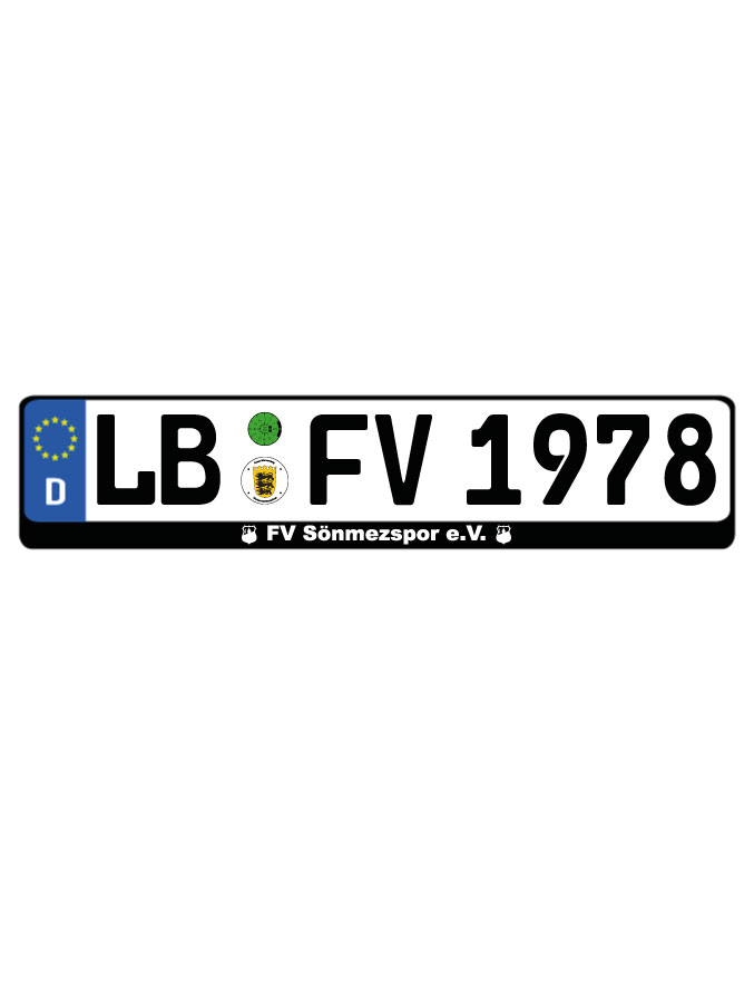 Kennzeichenhalter Kalden (2er Set)