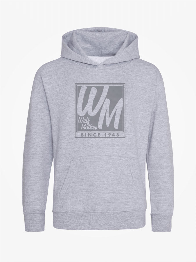Hoodie All Grey Kids Unisex