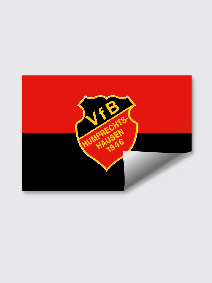 Aufkleber DIN A7 Logo