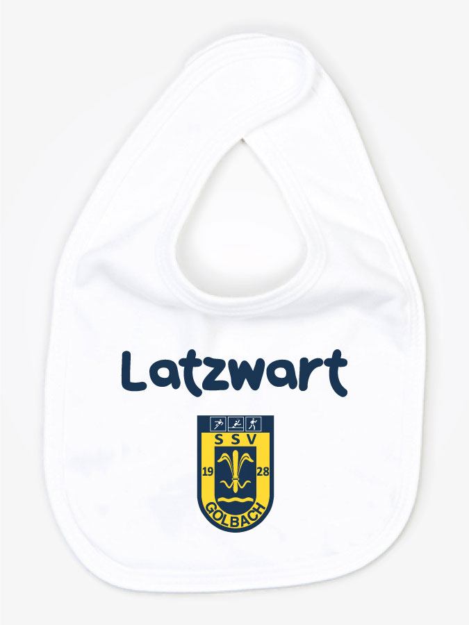 Babylätzchen Latzwart