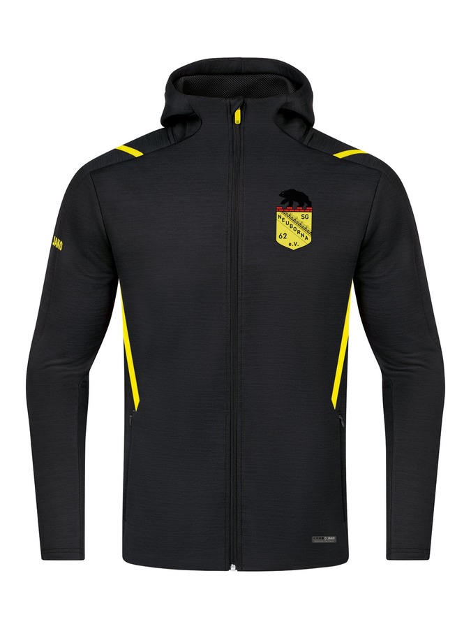 Jako Freizeitjacke Challenge mit Kapuze