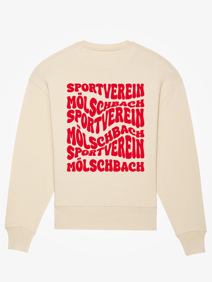 Oversized Sweater Wavy Herren