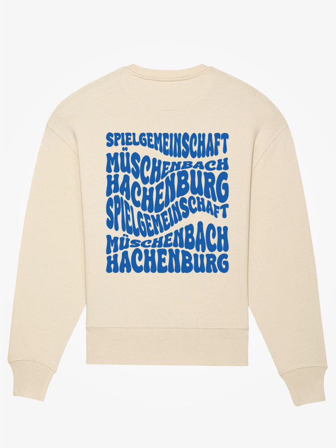 Oversized Sweater Wavy Herren