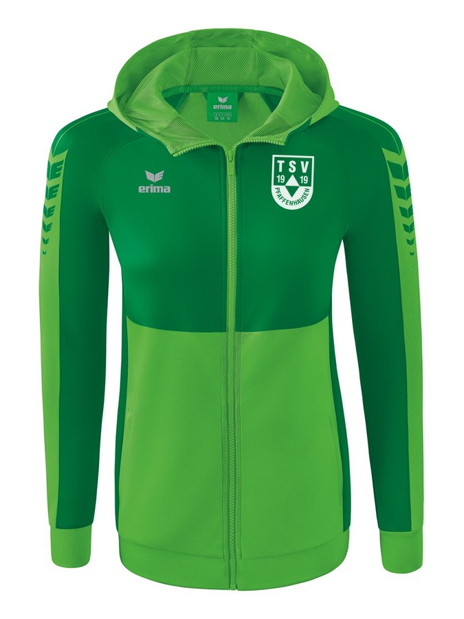Erima Six Wings Trainingsjacke mit Kapuze Damen