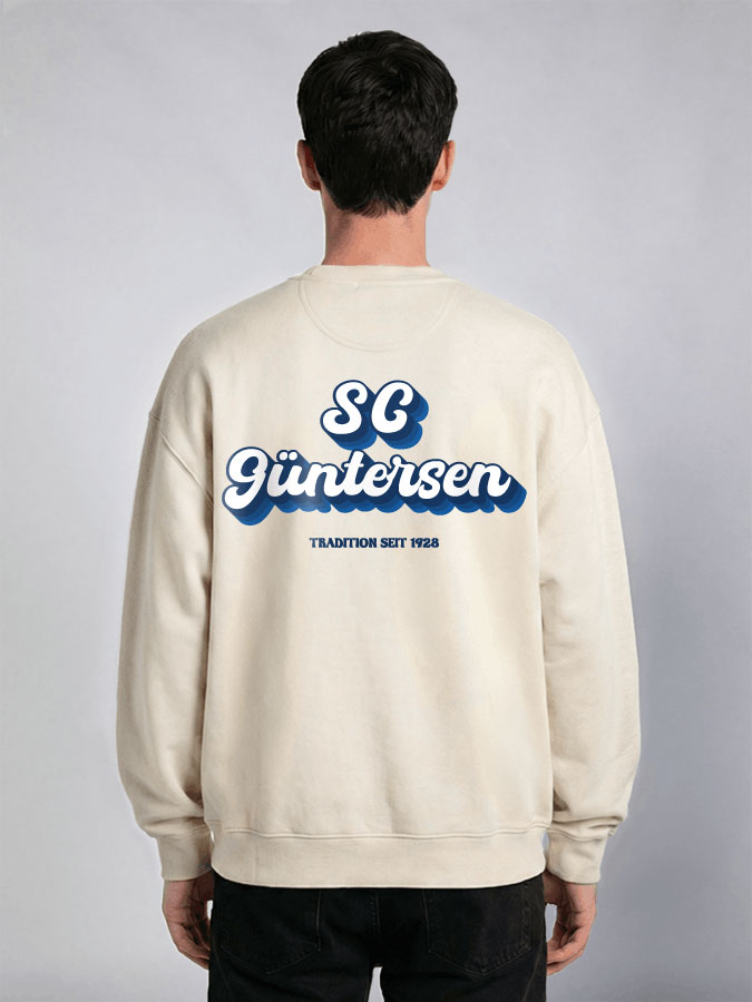 Oversized Sweater Vintage Herren