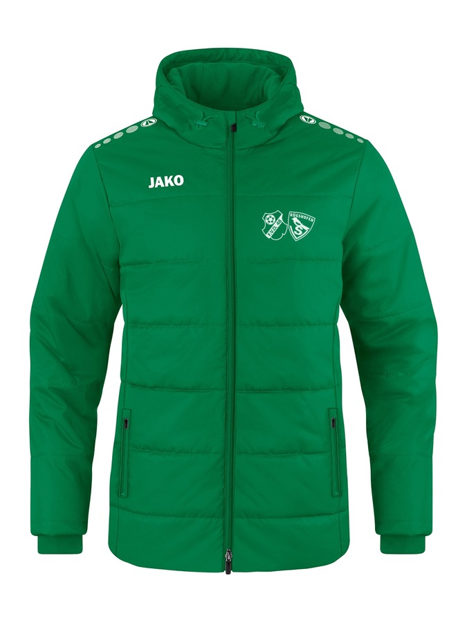 Jako Coachjacke Team mit Kapuze