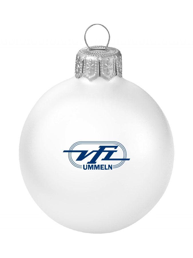 Weihnachtskugel Logo 8cm