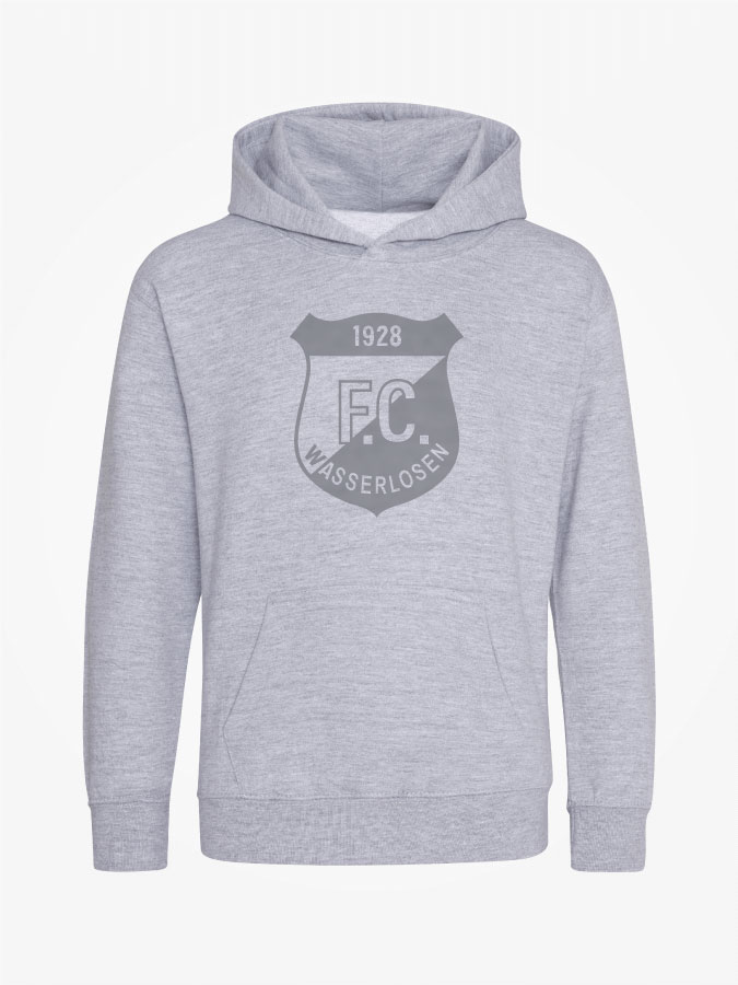 Hoodie All Grey Kids Unisex
