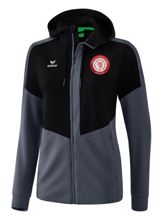 Erima Squad Trainingsjacke mit Kapuze Damen