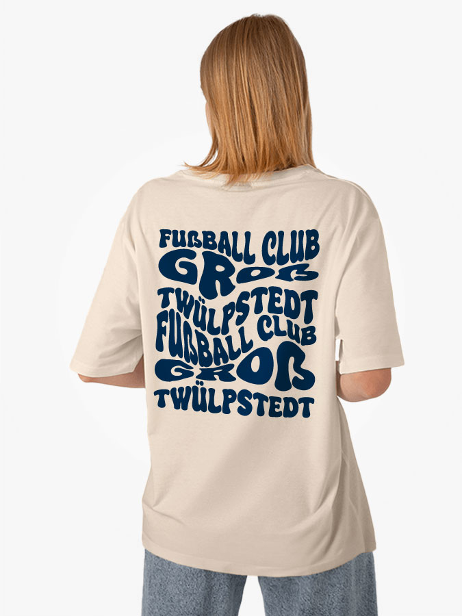 T-Shirt Oversized Wavy Unisex