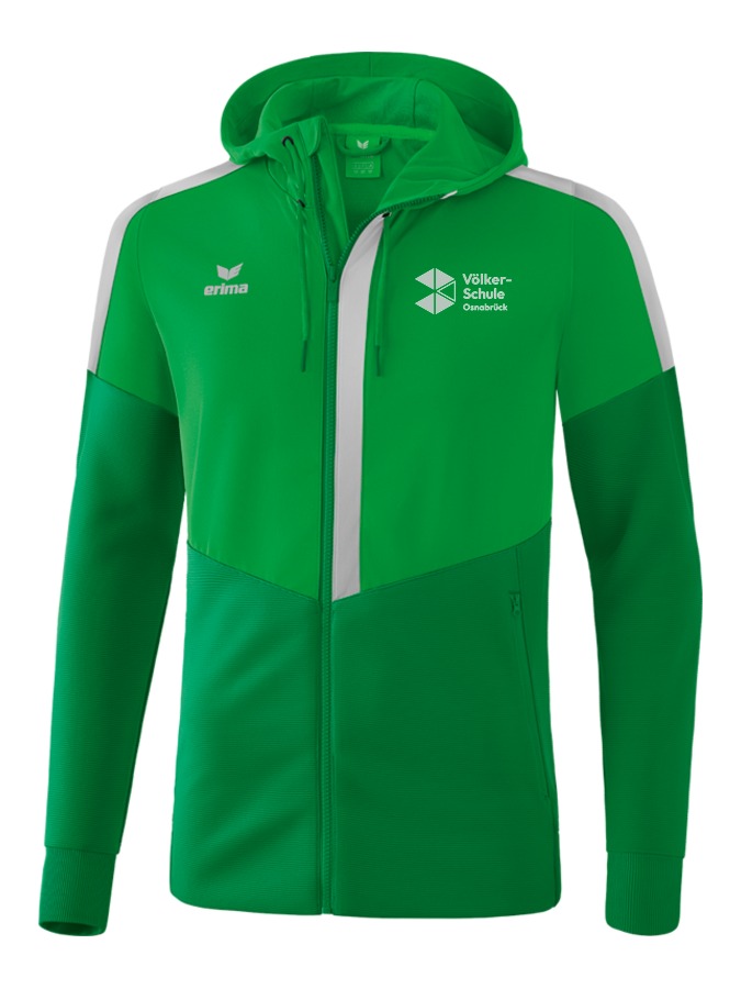 Erima Squad Trainingsjacke mit Kapuze