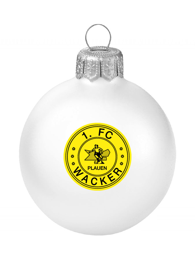 Weihnachtskugel Logo 8cm