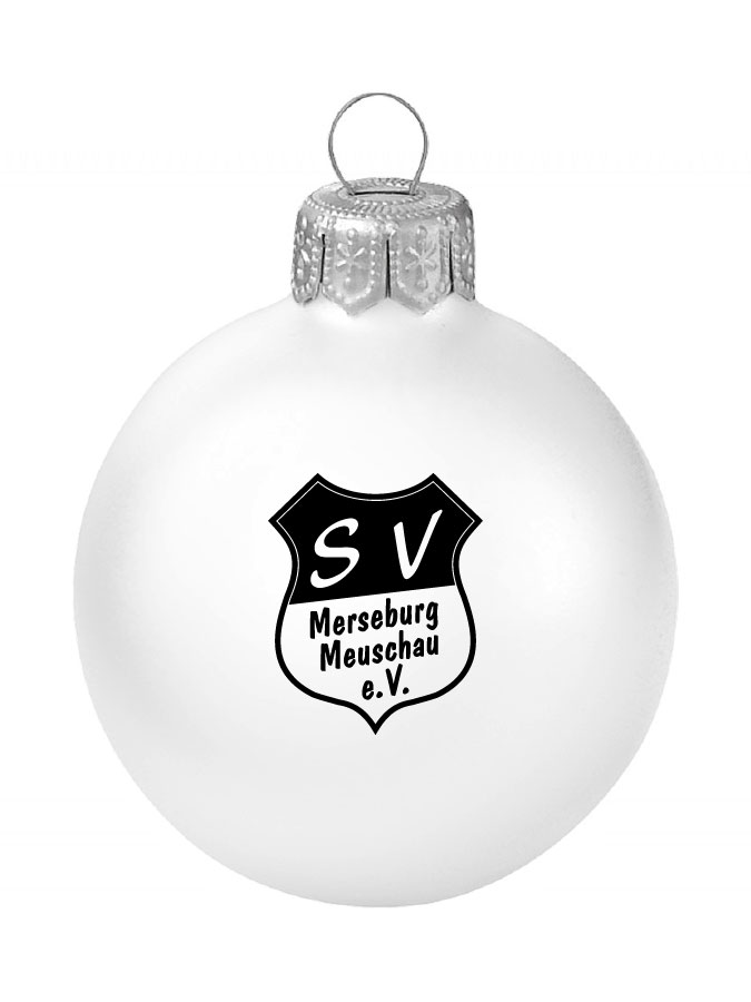 Weihnachtskugel Logo 8cm