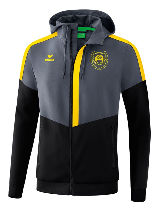 Erima Squad Tracktop Jacke mit Kapuze