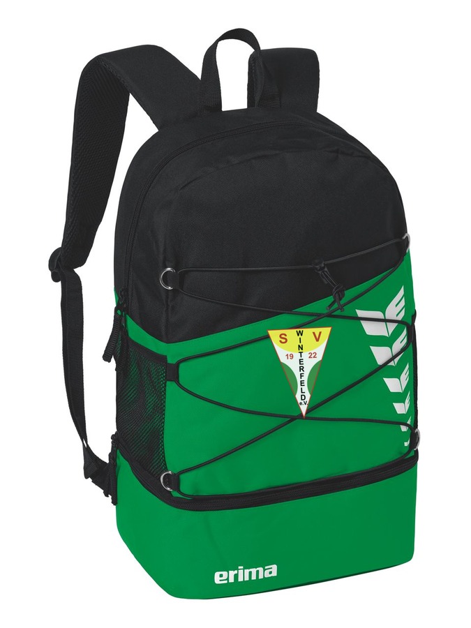 Erima Six Wings Rucksack mit Bodenfach