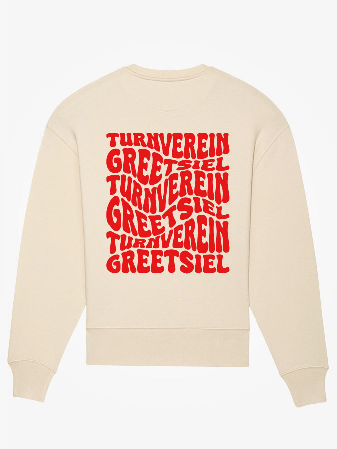 Oversized Sweater Wavy Herren