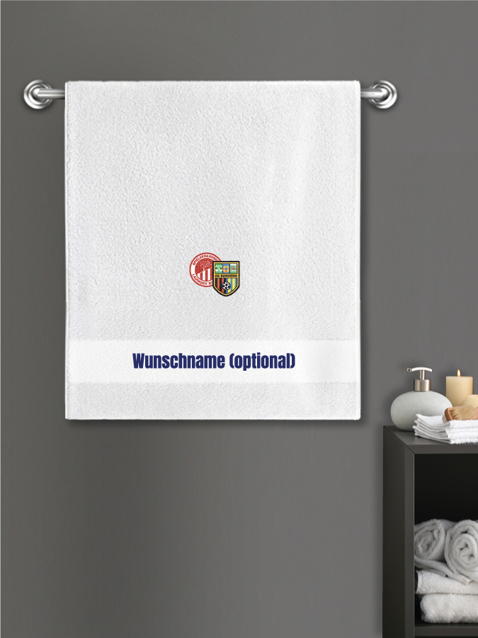 Badehandtuch Team Sticklogo