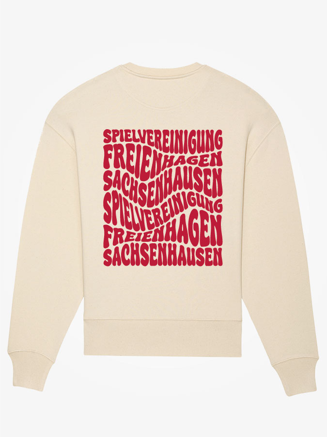 Oversized Sweater Wavy Herren