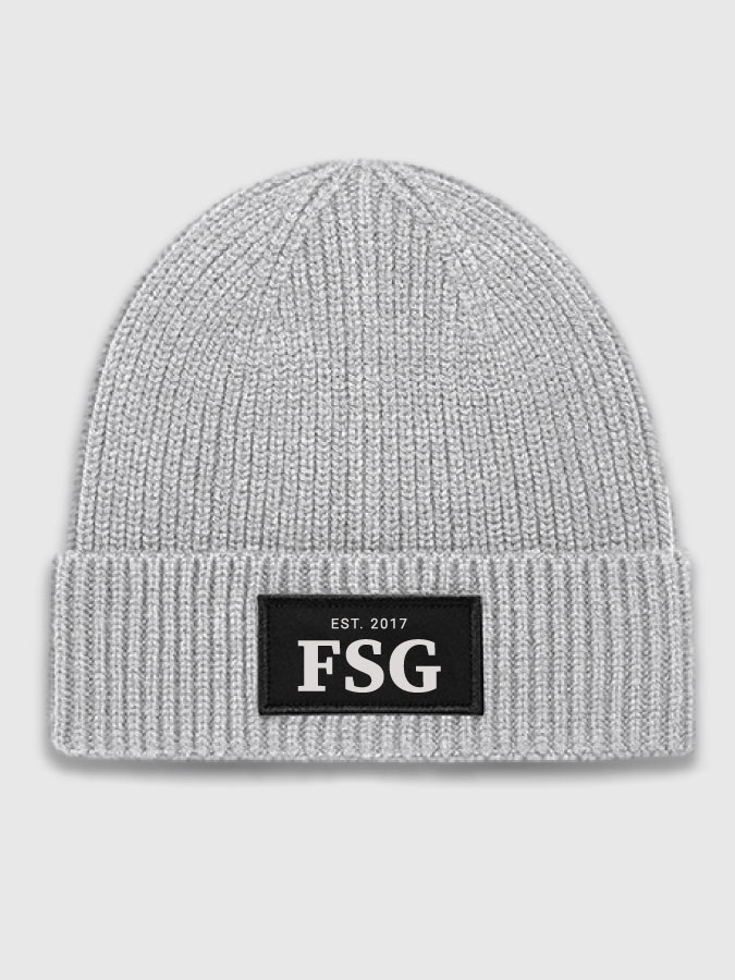 Rippstrick Beanie Natural