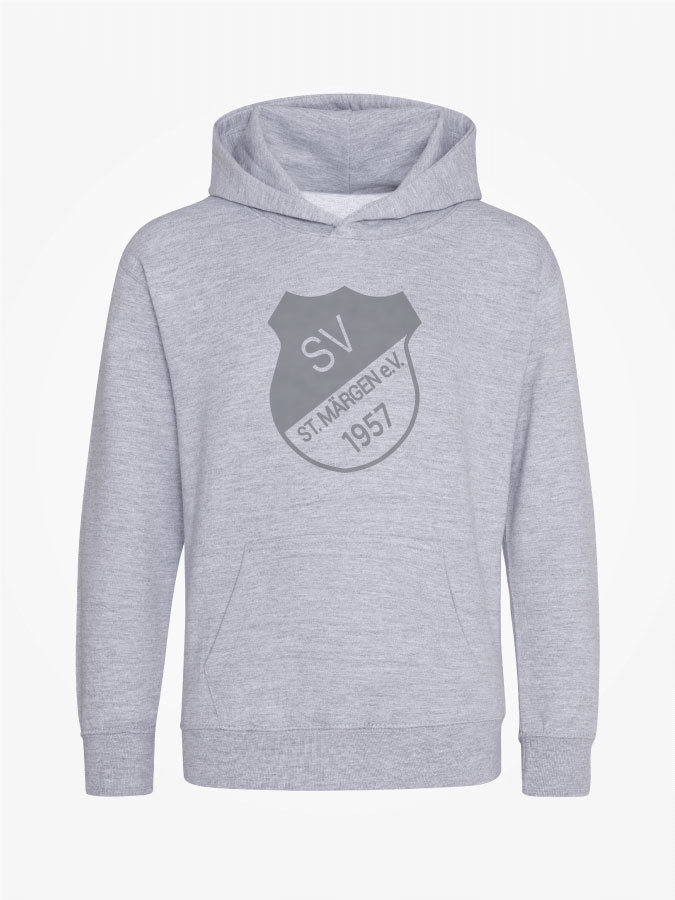 Hoodie All Grey Kids Unisex