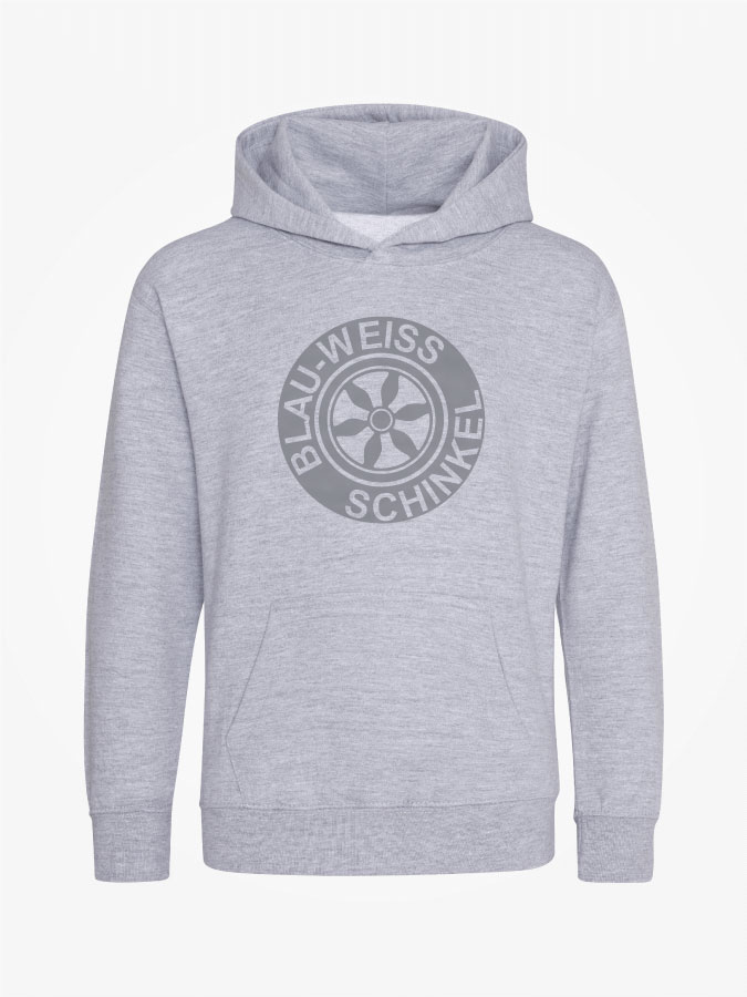 Hoodie All Grey Kids Unisex